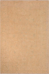 handmade Transitional Kafkaz Tan Beige Hand Knotted RECTANGLE 100% WOOL area rug 10 x 14